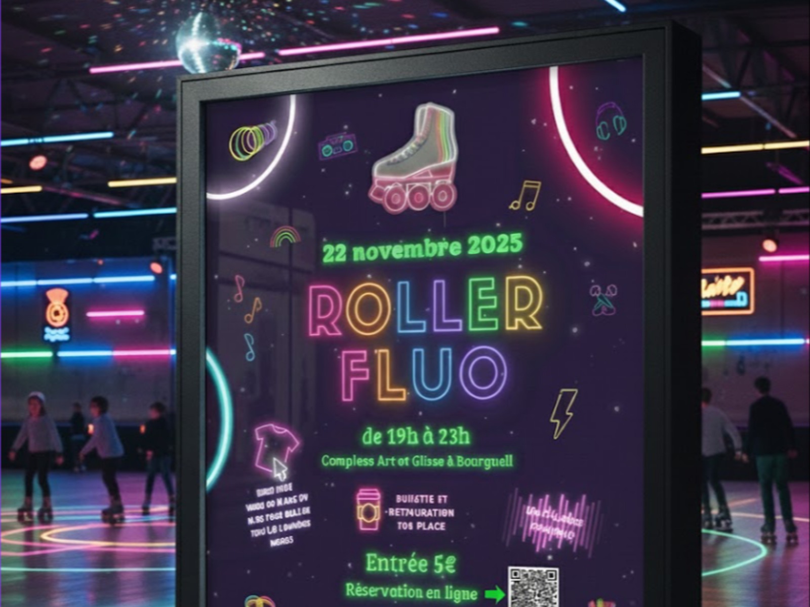 Fiesta fluorescente