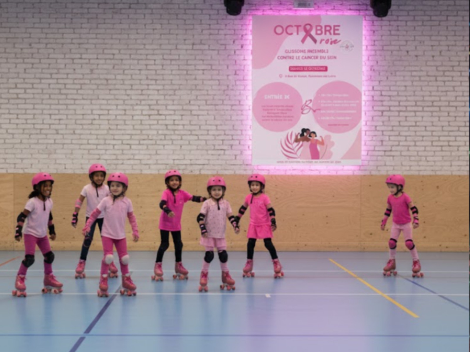 Actividad de sensibilización de «Octubre Rosa»
